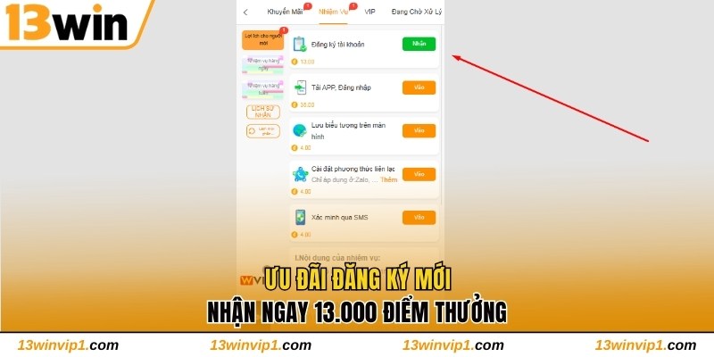 Siêu ưu đãi cho thành viên đăng ký mới